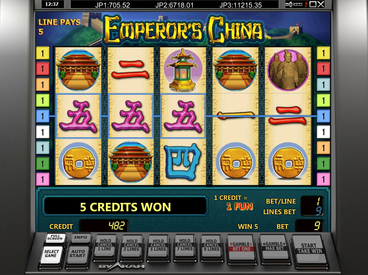 Игровые автоматы «Emperor’s China» на сайте казино Vavada
